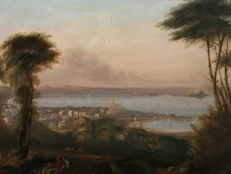 Eine Ansicht von Penzance, ca. 1836